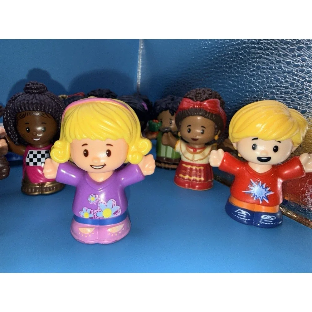 Fisher Price Little People Mixed Lot 31 Figures Dog Police Car Disney DC Encanto